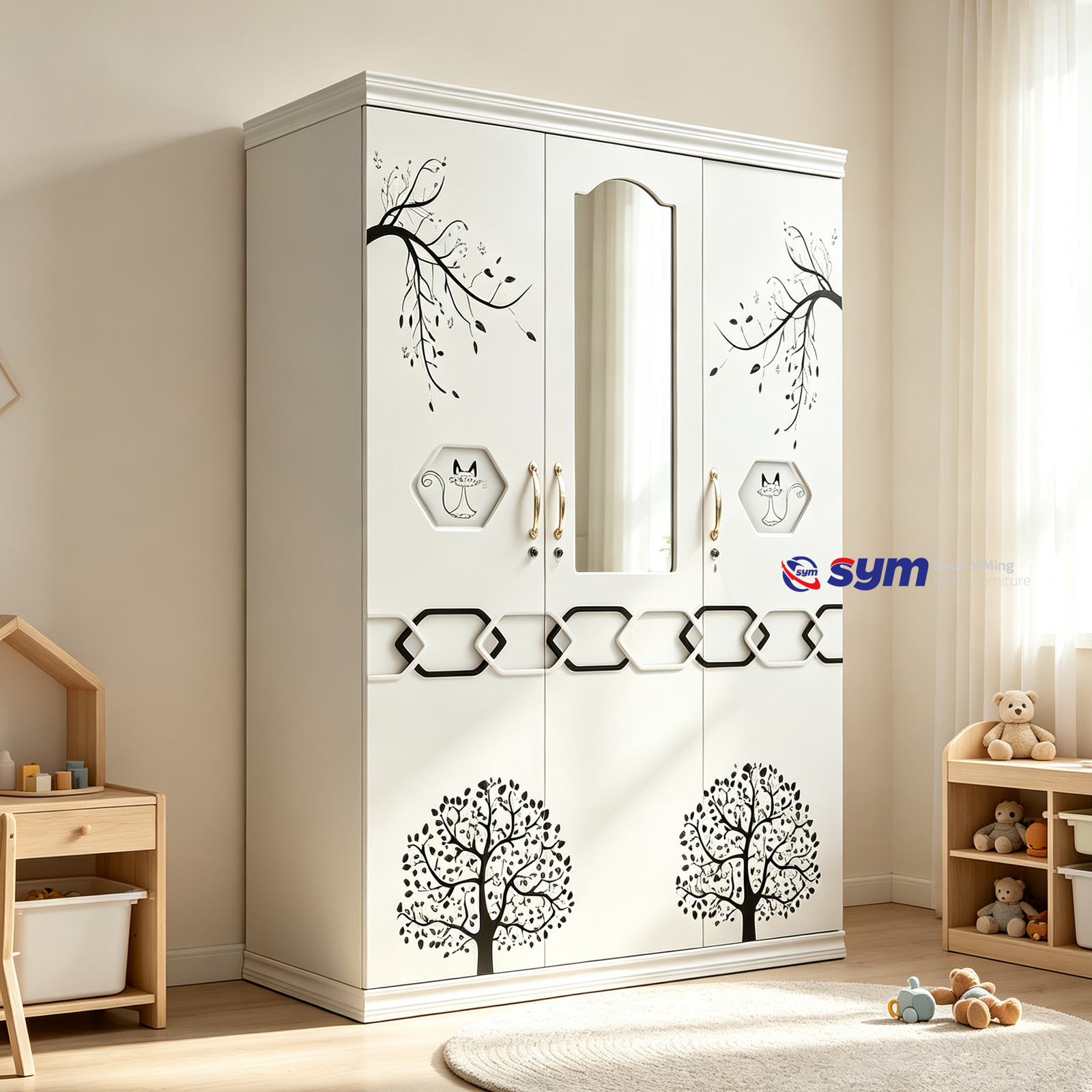 patterned fabric non woven portable wardrobe with lockable zipper door, simple metal frame closet for bedroom patterned fabric non woven portable wardrobe with lockable zipper door, simple metal frame closet for bedroom