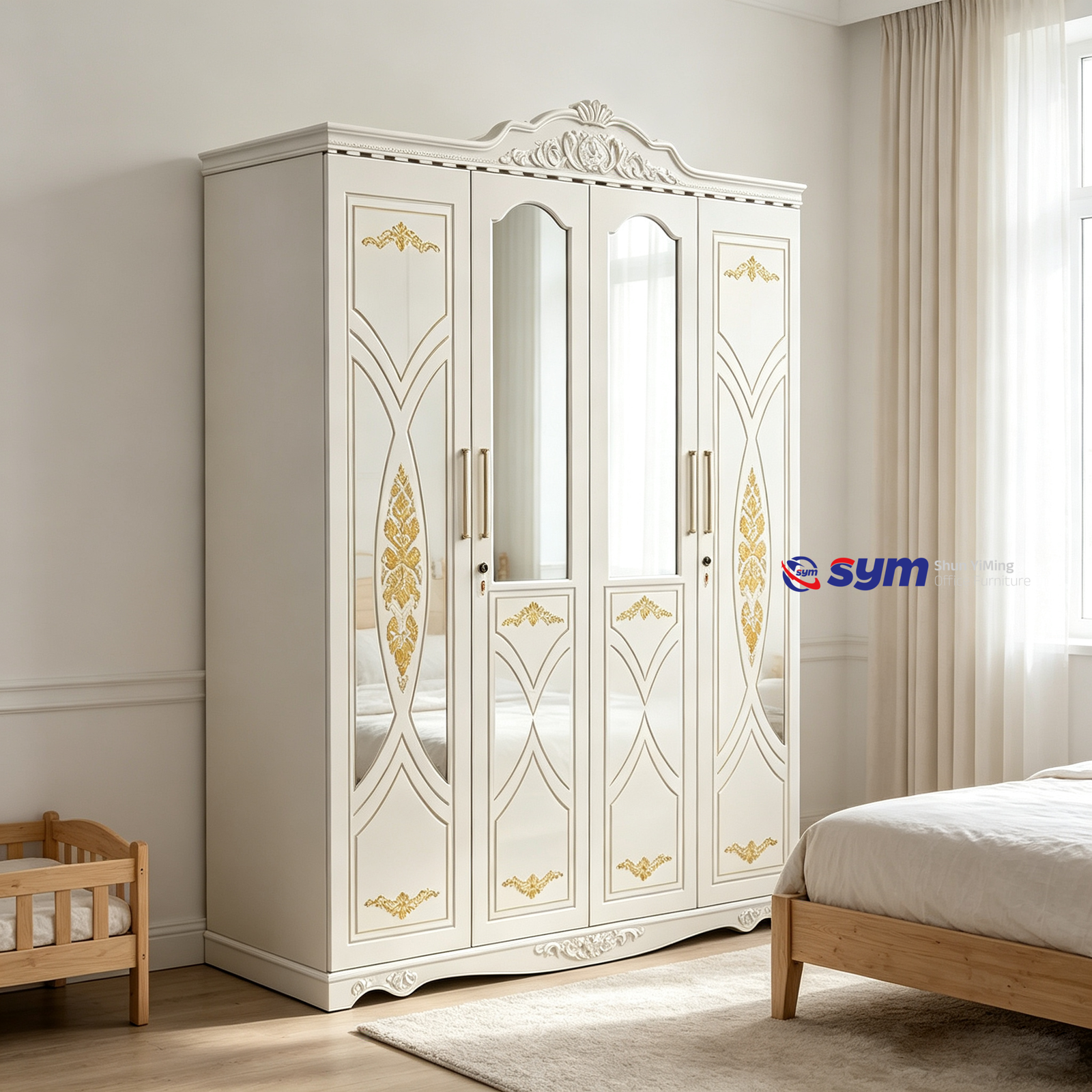 patterned fabric non woven portable wardrobe with lockable zipper door, simple metal frame closet for bedroom patterned fabric non woven portable wardrobe with lockable zipper door, simple metal frame closet for bedroom