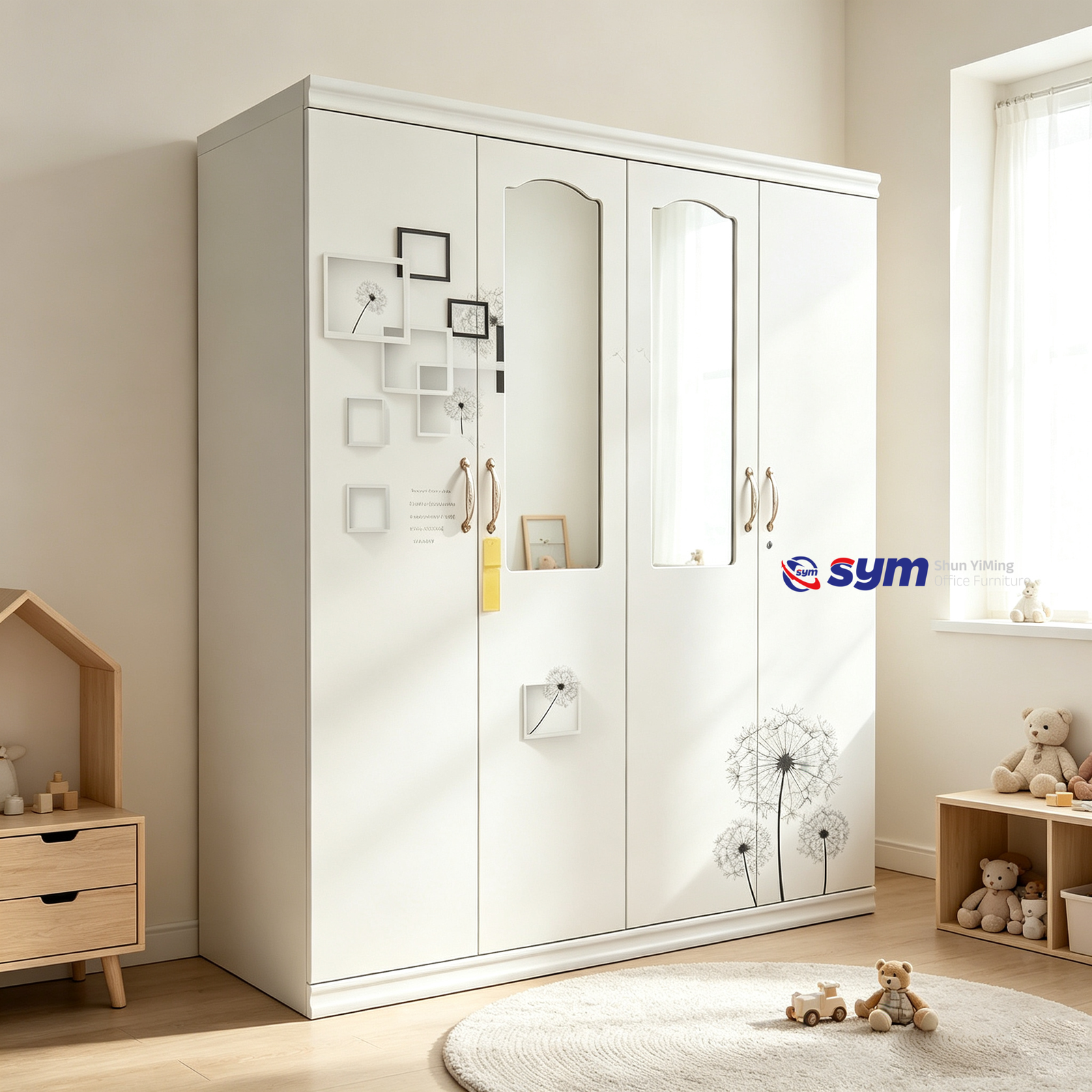 patterned fabric non woven portable wardrobe with lockable zipper door, simple metal frame closet for bedroom patterned fabric non woven portable wardrobe with lockable zipper door, simple metal frame closet for bedroom
