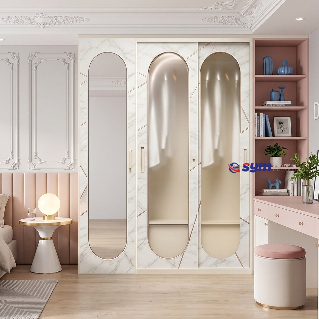 patterned fabric non woven portable wardrobe with lockable zipper door, simple metal frame closet for bedroom patterned fabric non woven portable wardrobe with lockable zipper door, simple metal frame closet for bedroom