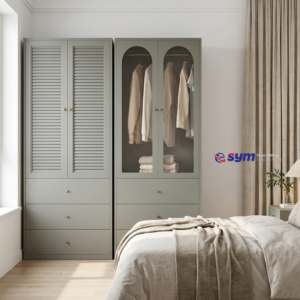 patterned fabric non woven portable wardrobe with lockable zipper door, simple metal frame closet for bedroom