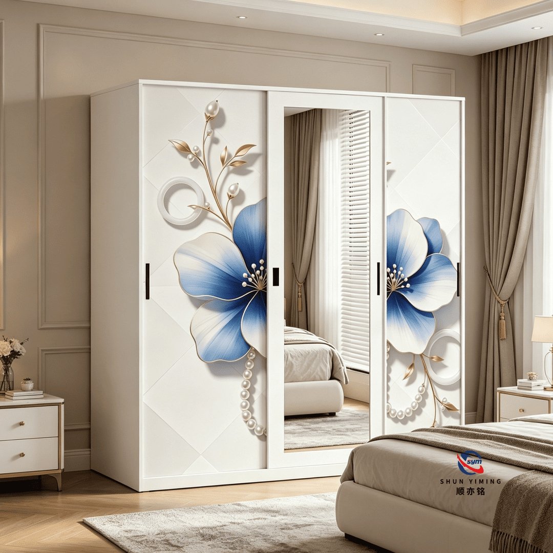 patterned fabric non woven portable wardrobe with lockable zipper door, simple metal frame closet for bedroom patterned fabric non woven portable wardrobe with lockable zipper door, simple metal frame closet for bedroom