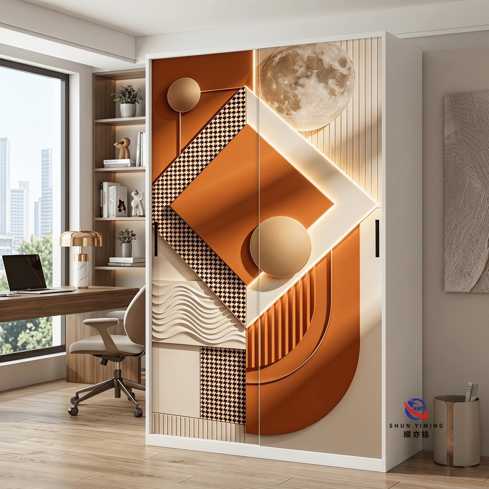 patterned fabric non woven portable wardrobe with lockable zipper door, simple metal frame closet for bedroom patterned fabric non woven portable wardrobe with lockable zipper door, simple metal frame closet for bedroom