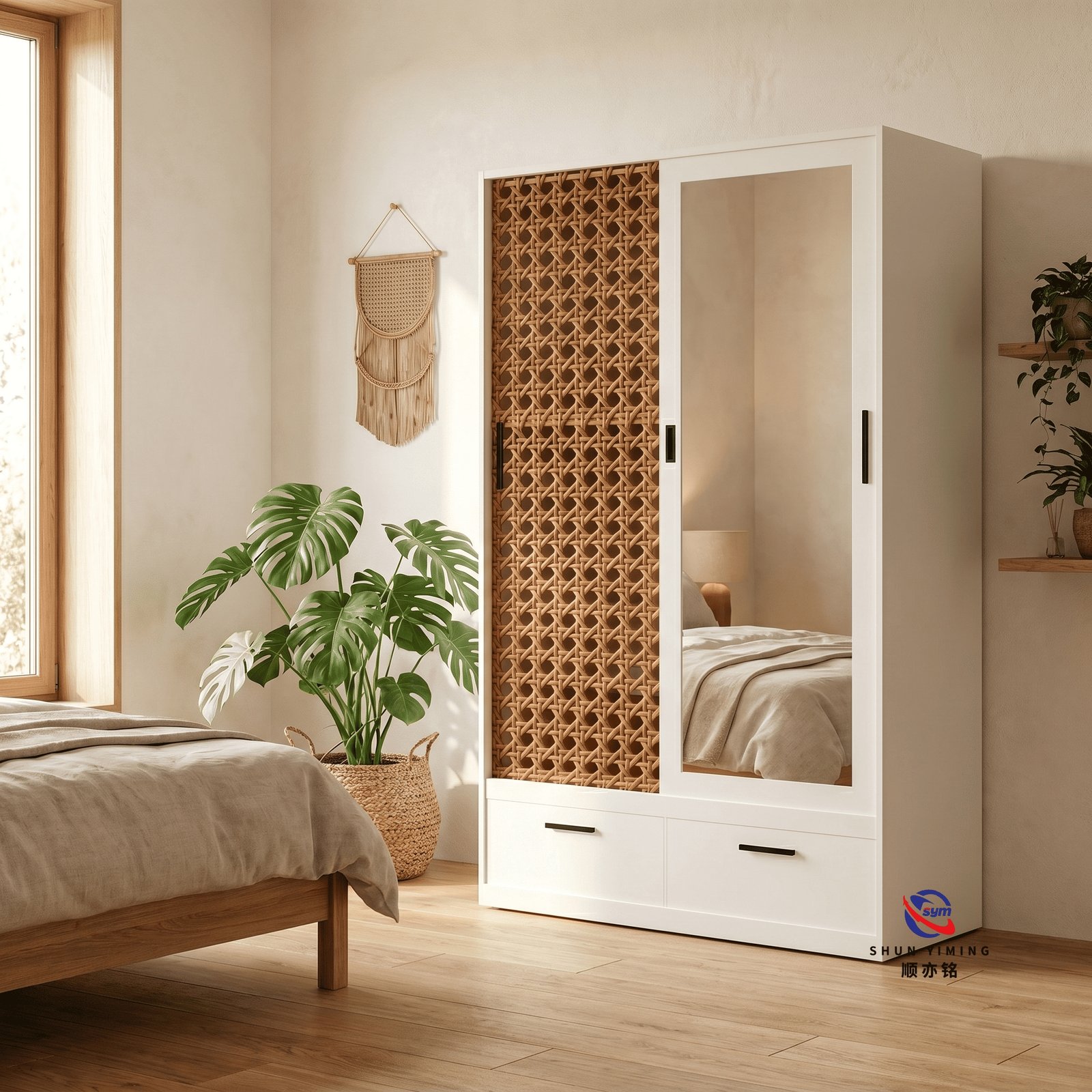 patterned fabric non woven portable wardrobe with lockable zipper door, simple metal frame closet for bedroom patterned fabric non woven portable wardrobe with lockable zipper door, simple metal frame closet for bedroom