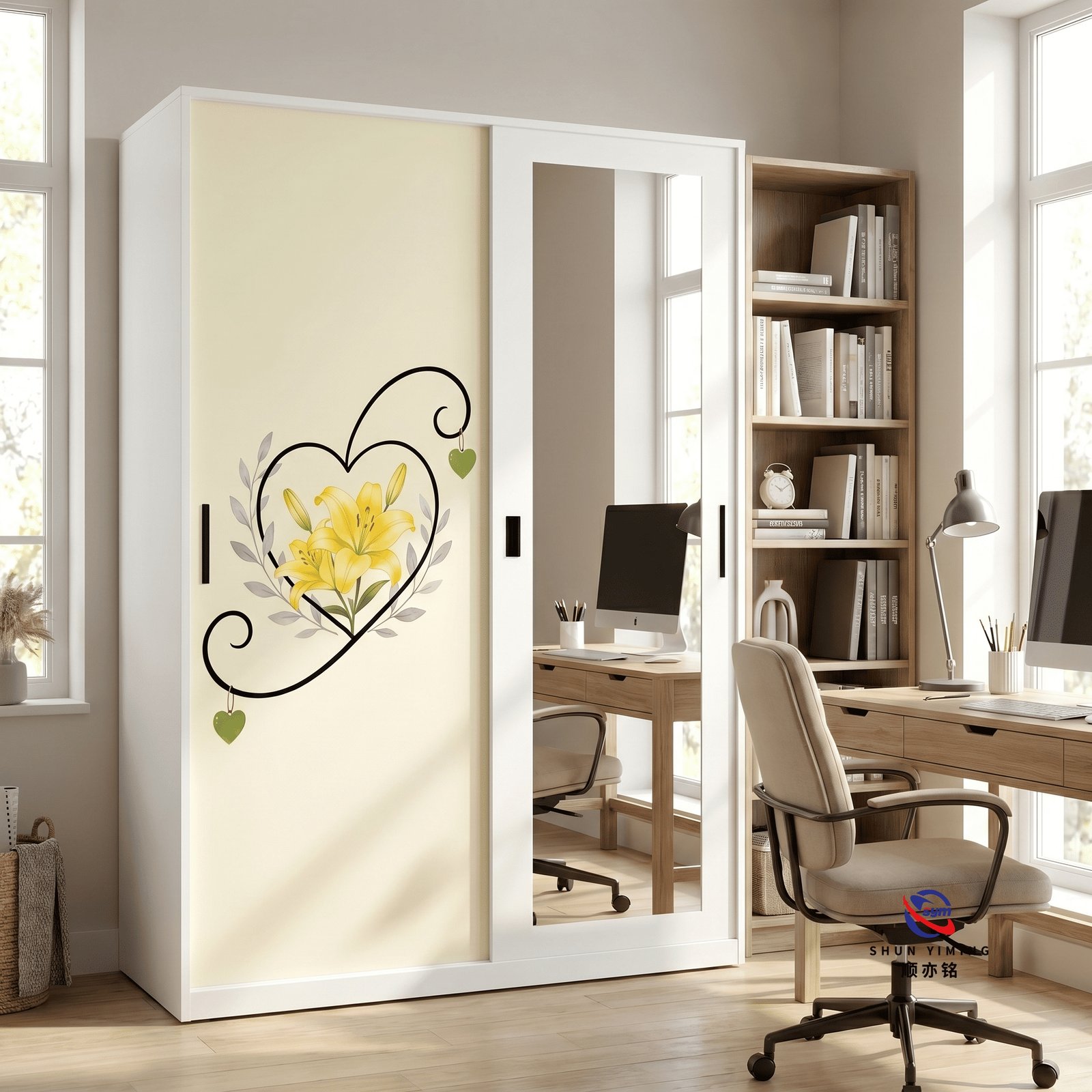 patterned fabric non woven portable wardrobe with lockable zipper door, simple metal frame closet for bedroom patterned fabric non woven portable wardrobe with lockable zipper door, simple metal frame closet for bedroom