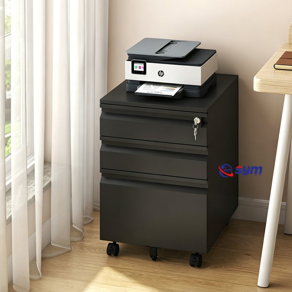 mobile steel file cabinet with lock, under desk metal rolling pedestal cabinet for commercial workstation mobile steel file cabinet with lock, under desk metal rolling pedestal cabinet for commercial workstation