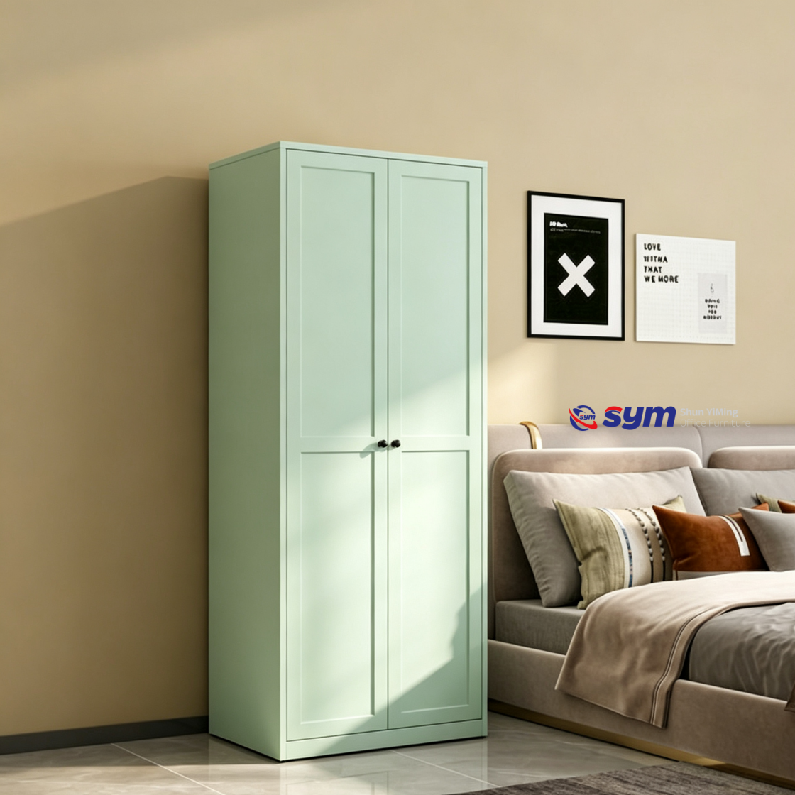 patterned fabric non woven portable wardrobe with lockable zipper door, simple metal frame closet for bedroom patterned fabric non woven portable wardrobe with lockable zipper door, simple metal frame closet for bedroom