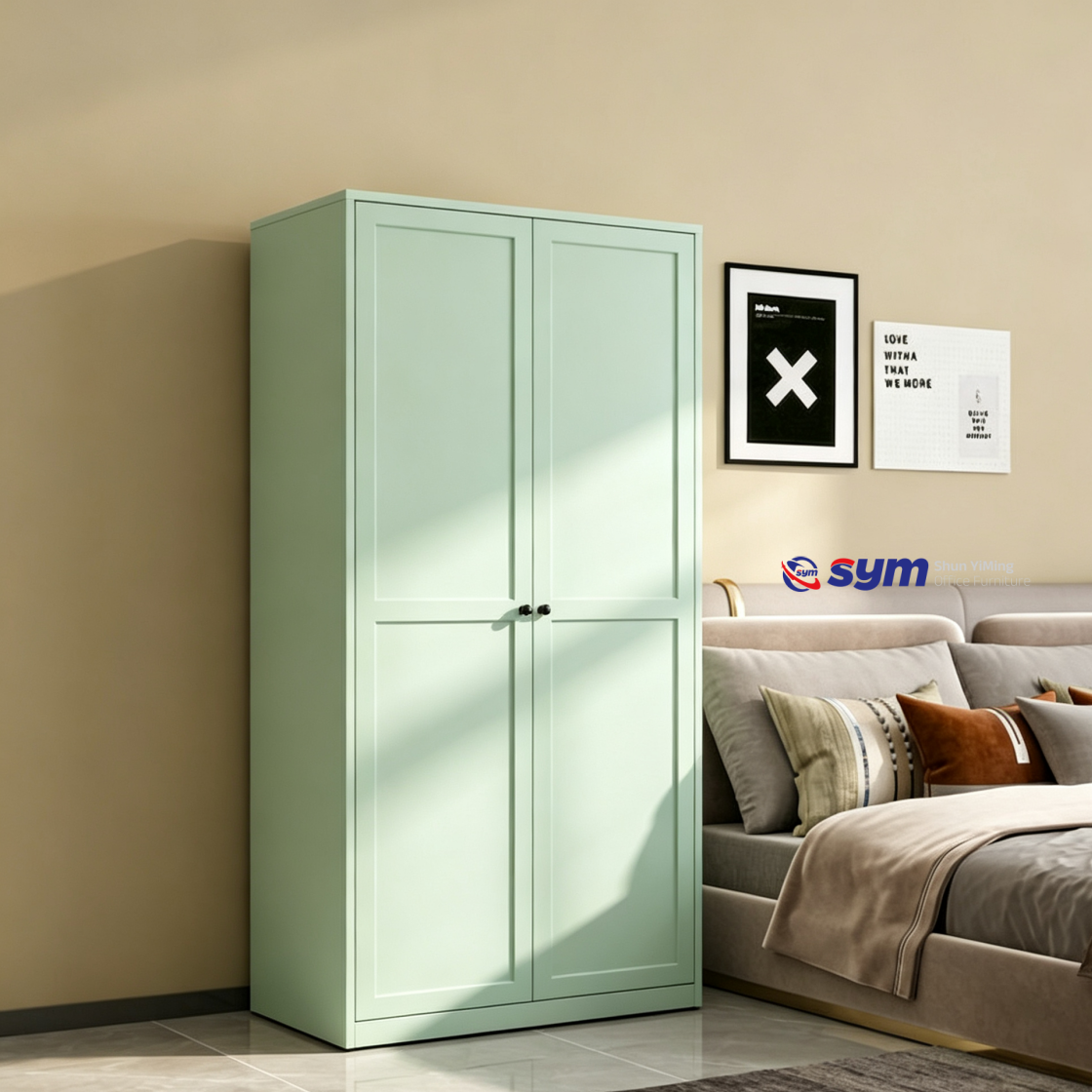 patterned fabric non woven portable wardrobe with lockable zipper door, simple metal frame closet for bedroom patterned fabric non woven portable wardrobe with lockable zipper door, simple metal frame closet for bedroom