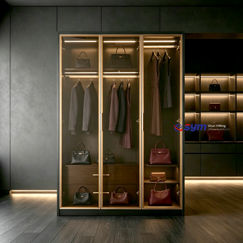 patterned fabric non woven portable wardrobe with lockable zipper door, simple metal frame closet for bedroom patterned fabric non woven portable wardrobe with lockable zipper door, simple metal frame closet for bedroom
