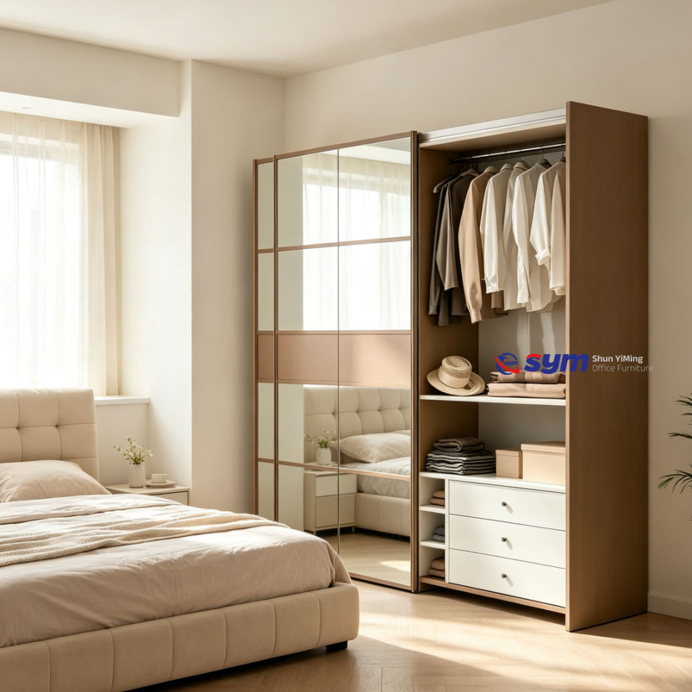 patterned fabric non woven portable wardrobe with lockable zipper door, simple metal frame closet for bedroom patterned fabric non woven portable wardrobe with lockable zipper door, simple metal frame closet for bedroom