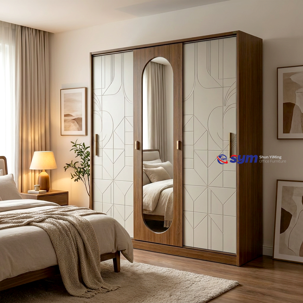 patterned fabric non woven portable wardrobe with lockable zipper door, simple metal frame closet for bedroom patterned fabric non woven portable wardrobe with lockable zipper door, simple metal frame closet for bedroom
