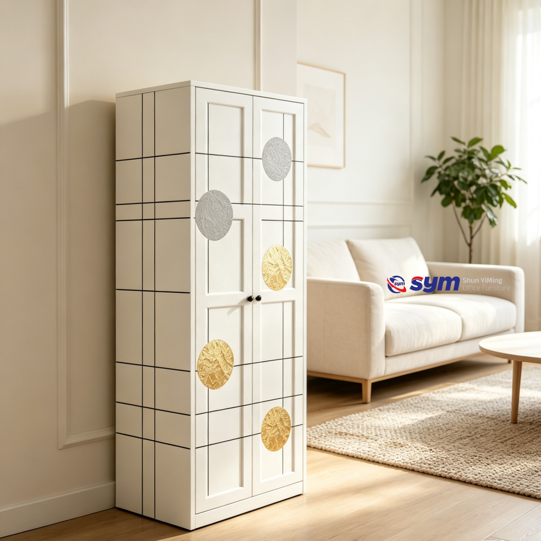 patterned fabric non woven portable wardrobe with lockable zipper door, simple metal frame closet for bedroom patterned fabric non woven portable wardrobe with lockable zipper door, simple metal frame closet for bedroom
