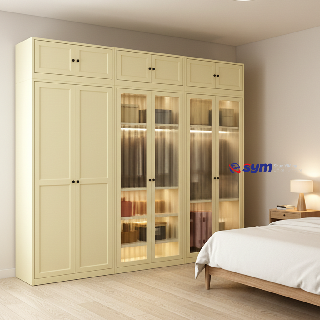 patterned fabric non woven portable wardrobe with lockable zipper door, simple metal frame closet for bedroom patterned fabric non woven portable wardrobe with lockable zipper door, simple metal frame closet for bedroom