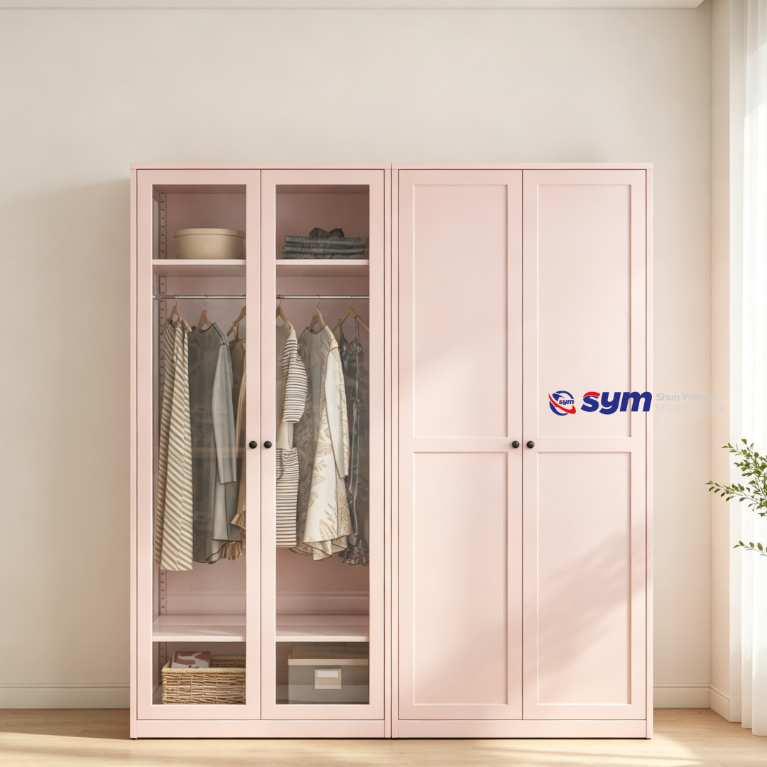 patterned fabric non woven portable wardrobe with lockable zipper door, simple metal frame closet for bedroom patterned fabric non woven portable wardrobe with lockable zipper door, simple metal frame closet for bedroom