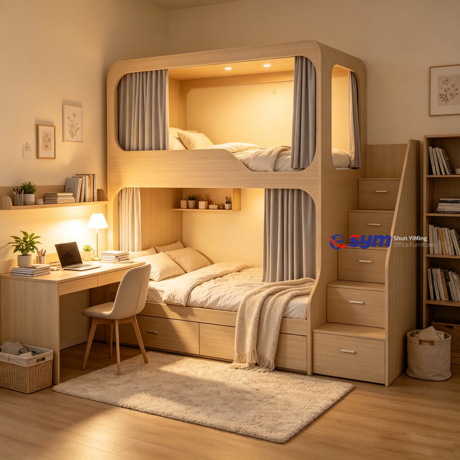 smart space capsule bed with led ambient lighting, modern abs sleeping pod for youth hostels & transit airports smart space capsule bed with led ambient lighting, modern abs sleeping pod for youth hostels & transit airports