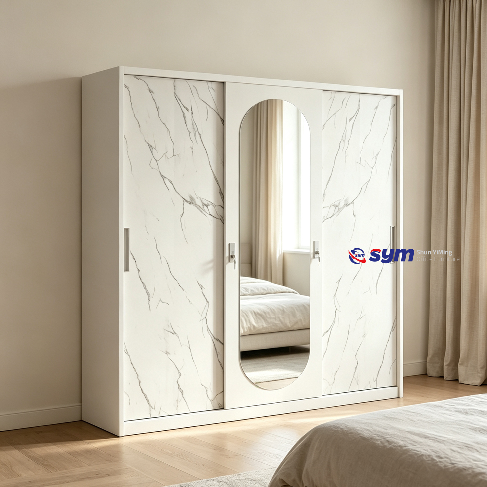 patterned fabric non woven portable wardrobe with lockable zipper door, simple metal frame closet for bedroom patterned fabric non woven portable wardrobe with lockable zipper door, simple metal frame closet for bedroom