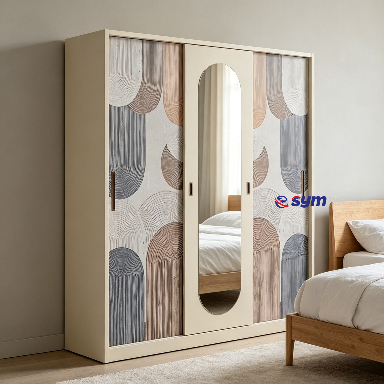 patterned fabric non woven portable wardrobe with lockable zipper door, simple metal frame closet for bedroom patterned fabric non woven portable wardrobe with lockable zipper door, simple metal frame closet for bedroom