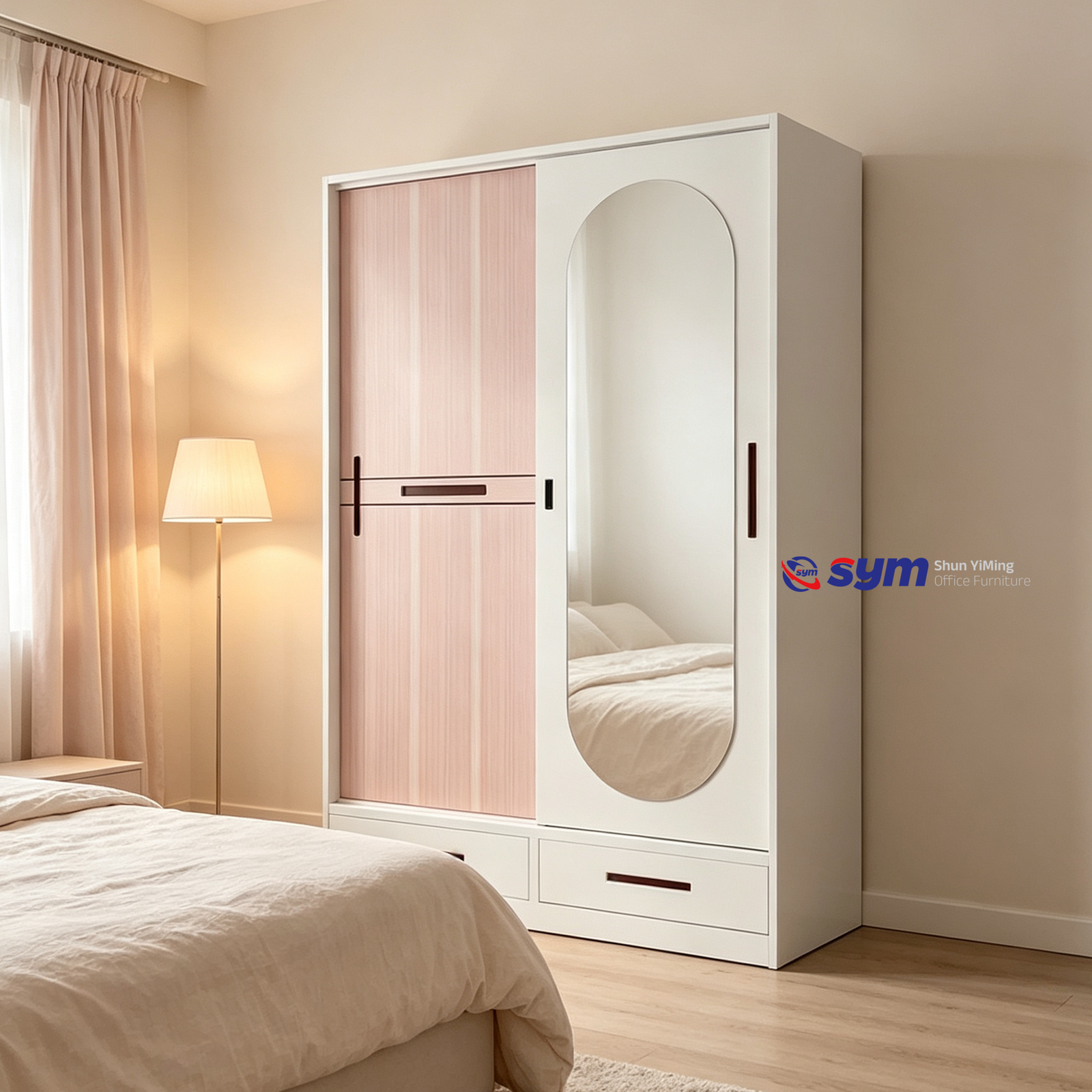 patterned fabric non woven portable wardrobe with lockable zipper door, simple metal frame closet for bedroom patterned fabric non woven portable wardrobe with lockable zipper door, simple metal frame closet for bedroom