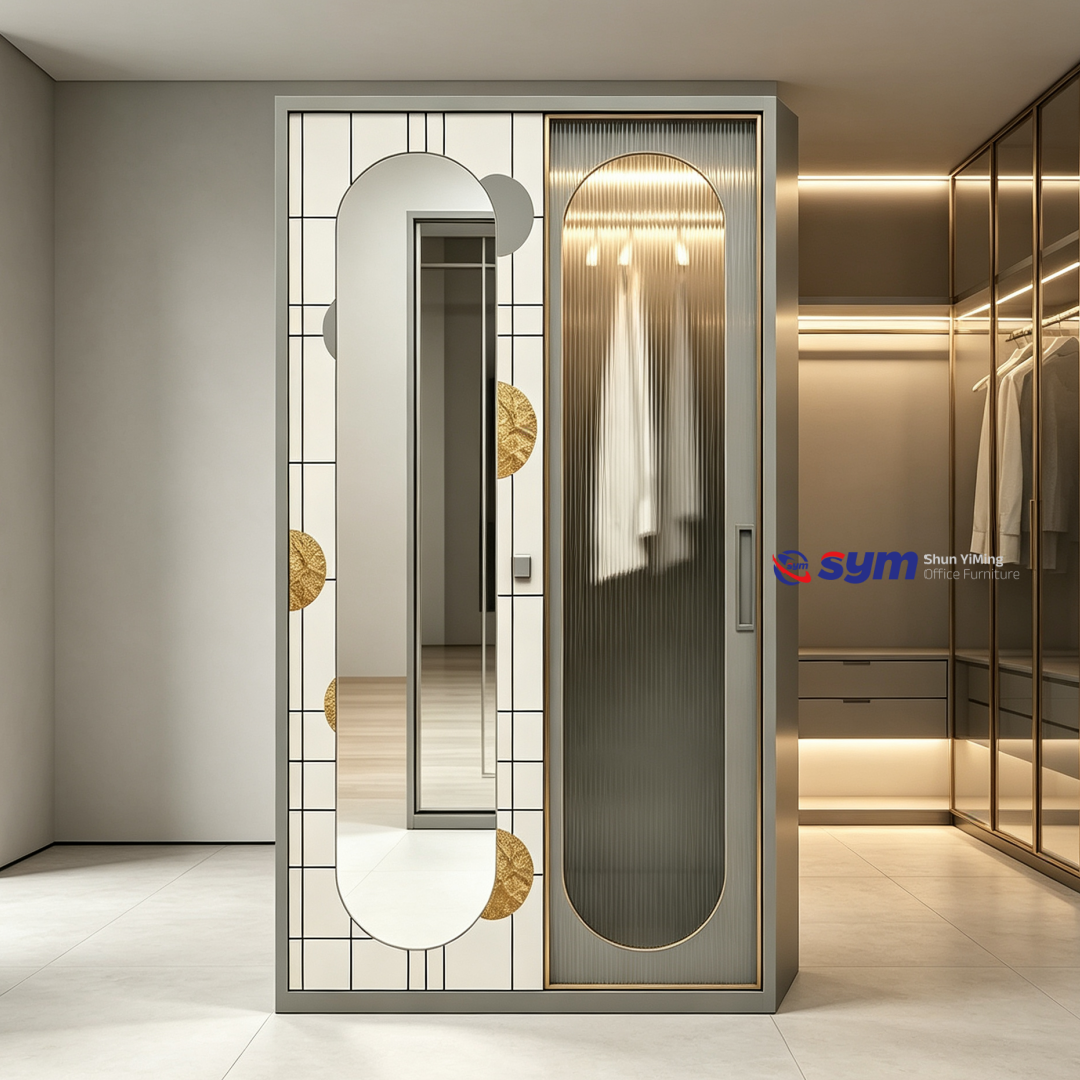 patterned fabric non woven portable wardrobe with lockable zipper door, simple metal frame closet for bedroom patterned fabric non woven portable wardrobe with lockable zipper door, simple metal frame closet for bedroom