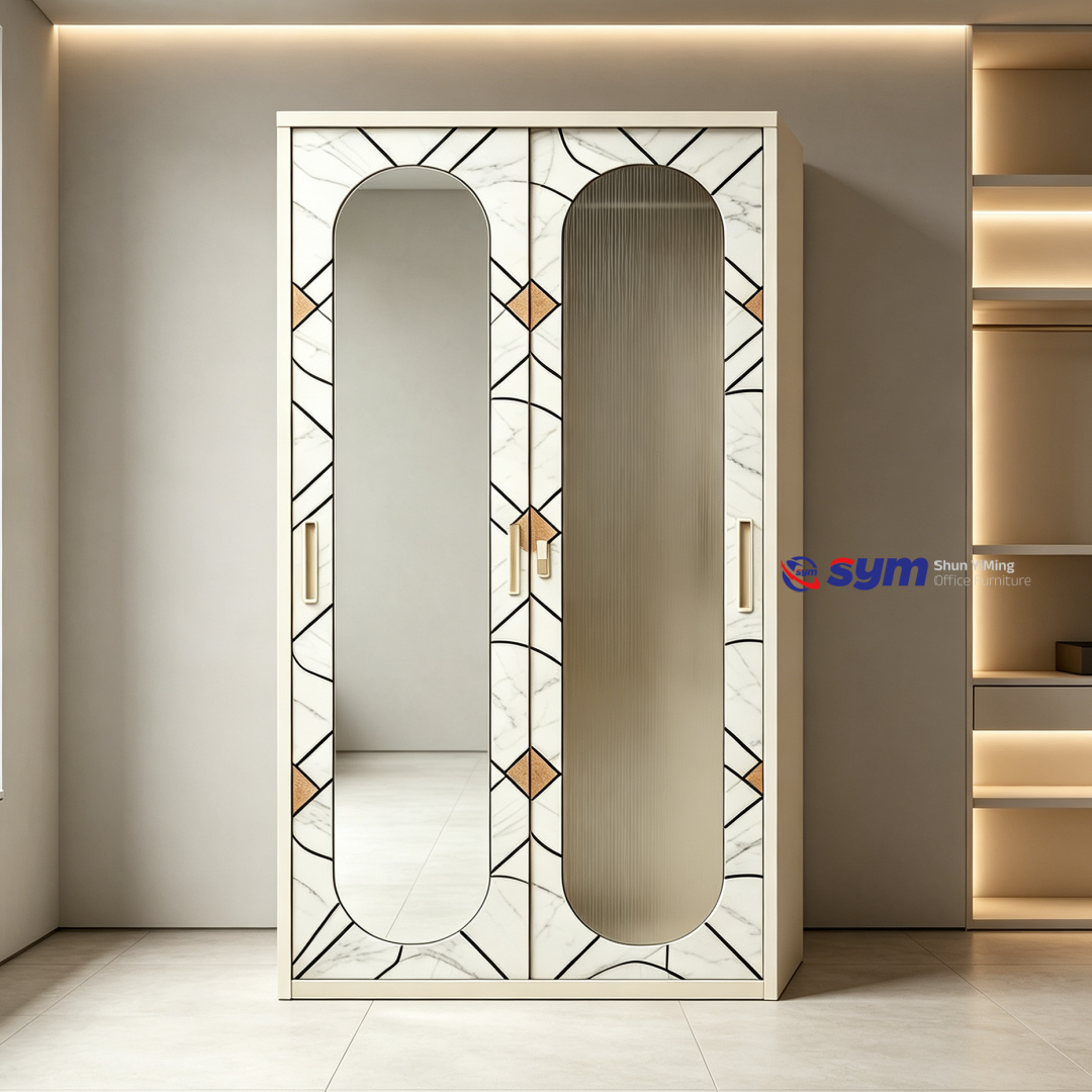 patterned fabric non woven portable wardrobe with lockable zipper door, simple metal frame closet for bedroom patterned fabric non woven portable wardrobe with lockable zipper door, simple metal frame closet for bedroom